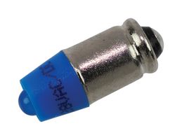 EAO 10-2J13.1066. LED BULB, MIDGET GROOVE, BLUE, T-1 3/4