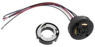 AMPHENOL COMMUNICATIONS SOLUTIONS FLA-R2142-30-05. LED CONN, RCPT, 5POS, CABLE MOUNT, 14AWG