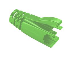 STEWART CONNECTOR 450-014 STRAIN RELIEF BOOT, THERMOPLASTIC, GRN