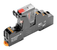 WEIDMULLER DRIKITP230VAC 1CO LD/PB POWER RELAY, SPDT, 10A, 250V, DIN RAIL