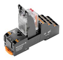 WEIDMULLER DRMKITP115VAC 4CO LD/PB POWER RELAY, 4PDT, 5A, 250V, DIN RAIL