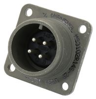 AMPHENOL INDUSTRIAL MS3102R14S-2P. CIRCULAR CONN, RCPT, SIZE 14S, 4POS, BOX