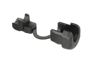 ESSENTRA COMPONENTS SRB-F-9 GROMMET, NYLON 6.6, 12.7MM, BLACK