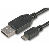 STELLAR LABS COMPUTER PLUS HK-MUS11/10 10  USB A Male to Micro B Male Cable