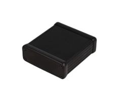 HAMMOND 1455J802BK ENCLOSURE, MULTIPURPOSE, ALUM, BLACK