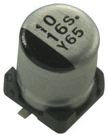 PANASONIC EEE-FN0J220R CAP, 22UF, 6.3V, ALU ELEC, SMD