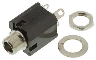 SWITCHCRAFT/CONXALL 112BX CONNECTOR, PHONE AUDIO, JACK, 3 POSITION