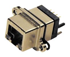 AMPHENOL COMMUNICATIONS SOLUTIONS MRJ5381013 RJ45 CONN, R/A JACK, 8P8C, 1PORT, PANEL