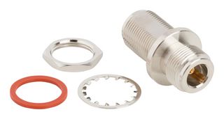 AMPHENOL RF 082-66 RF ADAPTER, N JACK-JACK, 50 OHM