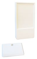 BOX ENCLOSURES PBL107 LARGE POCKET ENCLOSURE, WHITE