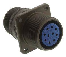 AMPHENOL INDUSTRIAL 97-3100A-18-1S CIRCULAR CONNECTOR RECEPTACLE, SIZE 18,