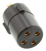 SOURIAU-SUNBANK / EATON BIS14PLN0412F CIRCULAR INSERT, SOCKET, 14-4, SOLDER