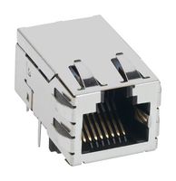 BEL MAGNETIC SOLUTIONS SI-50177-F RJ45 CONNECTOR, JACK, 8P8C, 1PORT, TH