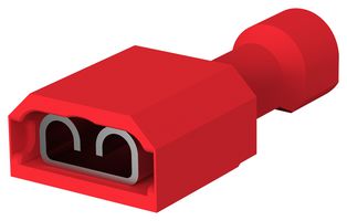 TE CONNECTIVITY - AMP 2-521406-2 FEMALE DISCONNECT, 5.21MM, 18AWG, RED