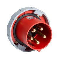 AMPHENOL SINE/TUCHEL 2CMA100620R1000 CONN, MAIN INLET, 4P5W, 63A, 415V, RED