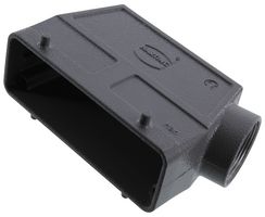 HARTING 09300240521 SIDE ENTRY HOOD, SIZE 24B, METAL
