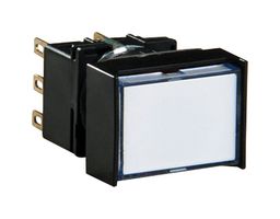 IDEC LB3L-M1T14VPW PB SWITCH, SPDT, 5A, 250V, WHT, SOLDER
