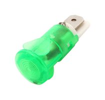 MALLORY SONALERT FL1P-12QJ-1-G12V LED GRN 12MM SNAP 12VAC/DC STK £
