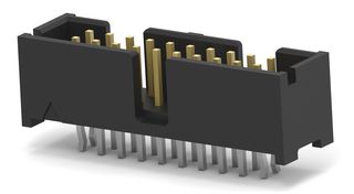 TE CONNECTIVITY - AMP 5104338-4 CONNECTOR, HEADER, 20POS, 2.54MM