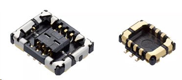 5G mmWave RF flex-to-board connectors
