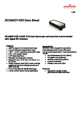 SCHA63T 資料表